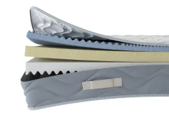 Materassi|Materassi Piazza E Mezza > Dmora Materasso sfoderabile piazza e mezza 120x200 in Memory Foam - Jin Bianco