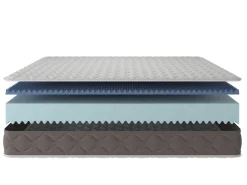 Materassi|Materassi Singoli > Dmora Materasso Singolo Grado Rigidità 6.5/10 Misura Rete Compatibile 80x200 cm 200x80x21h cm, Singolo Made in Italy - Gaggiano Bianco