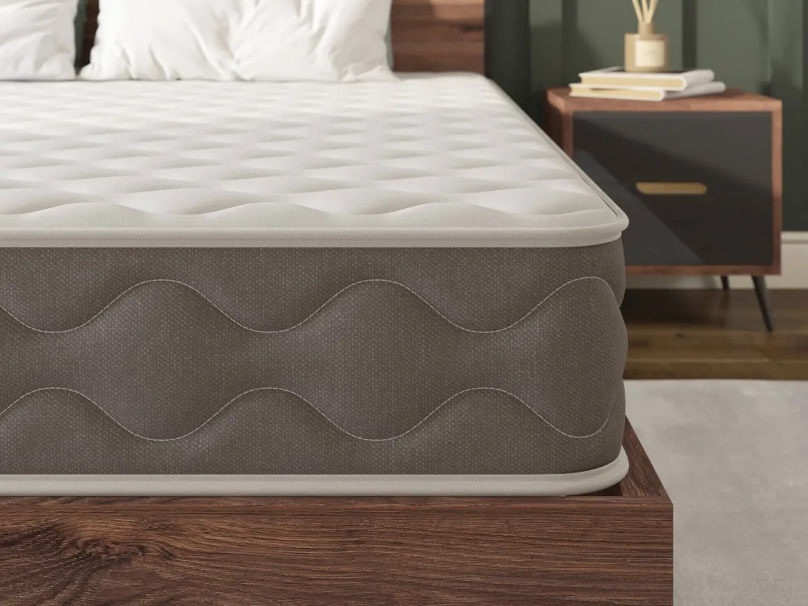 Materassi|Materassi Singoli > Dmora Materasso Singolo Grado Rigidità 6.5/10 Misura Rete Compatibile 80x200 cm 200x80x21h cm, Singolo Made in Italy - Gaggiano Bianco