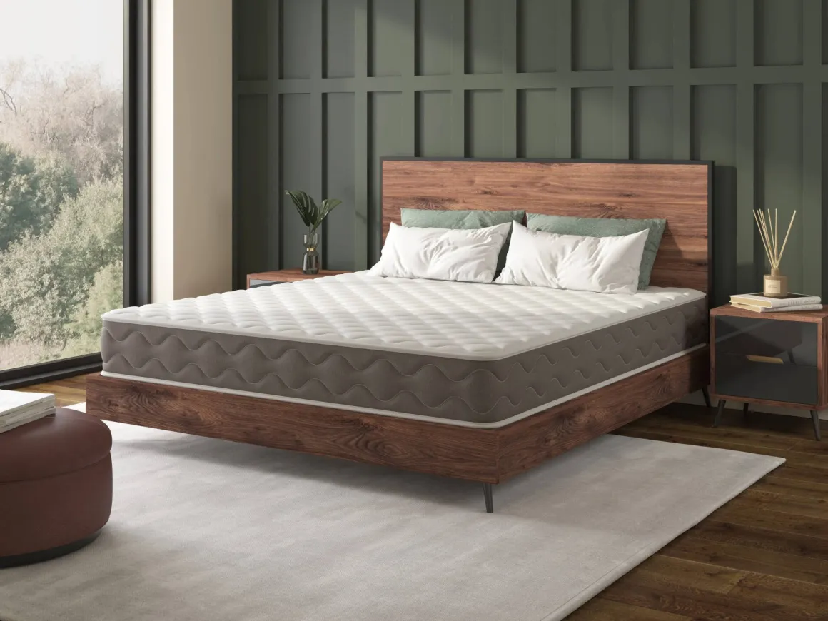 Materassi|Materassi Singoli > Dmora Materasso Singolo Grado Rigidità 6.5/10 Misura Rete Compatibile 90x200 cm 200x90x21h cm, Singolo Made in Italy - Gaggiano Bianco