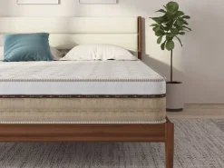 Materassi|Materassi Singoli > Dmora Materasso Singolo Grado Rigidità 8/10 Misura Rete Compatibile 80x200 cm 200x80x25h cm, Singolo Made in Italy - Palafea Bianco