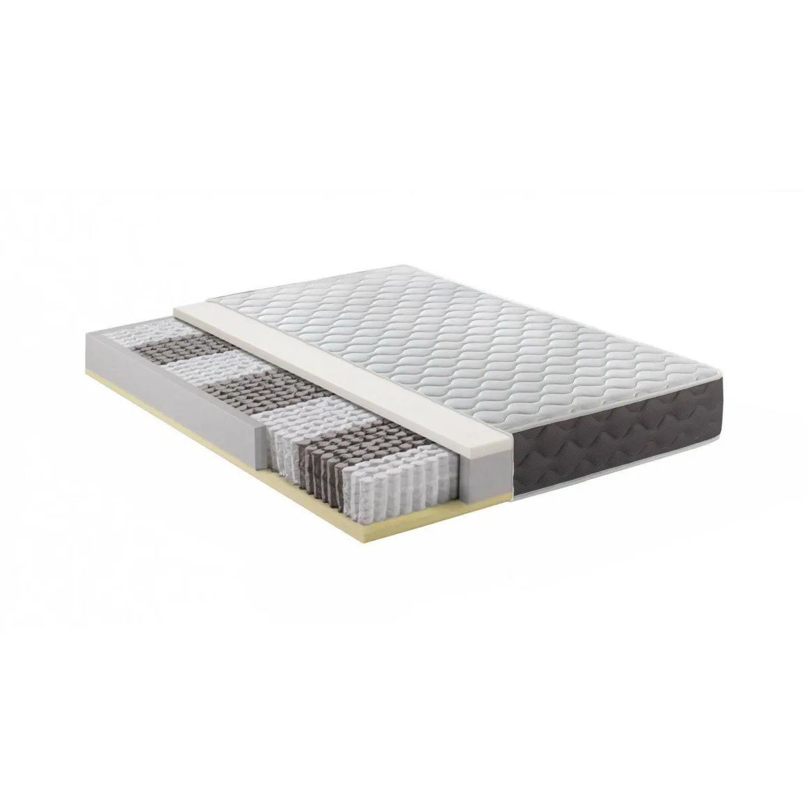 Materasso struttura flessibile matrimoniale 160x200 in Memory Foam - Alfer