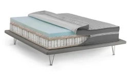 Materasso supporto cervicale singolo 80x190 in Memory Foam sfoderabile - Altino