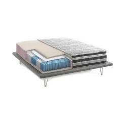 Materasso tecnologia ergonomica matrimoniale 160x190 in Memory Foam sfoderabile - Amistad