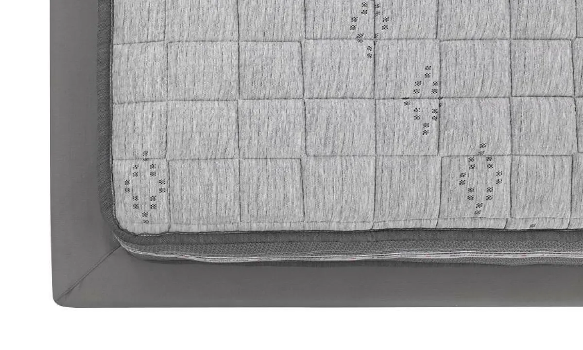Materassi|Materassi Piazza E Mezza > Dmora Materasso traspirante piazza e mezza 120x190 in Memory Foam sfoderabile - Arial Grigio