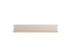 Mensole > Dmora Mensola Beige Marrone Rovere un Ripiano 137.5x19.5x24h cm, Portata Ripiani 5 - Dugenta Marrone Rovere, Beige