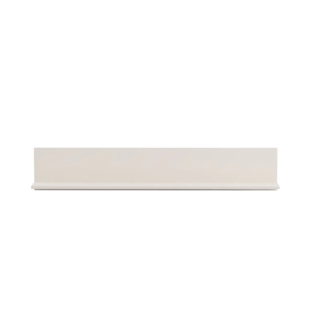 Mensole > Dmora Mensola un Ripiano Sfumatura Colore Struttura Crema 138x20x24h cm, - Rasun Bianco Crema