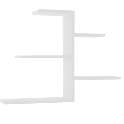 Mensole > Dmora Mensola 5 Ripiani 82x20x48h cm, - Vizze Bianco