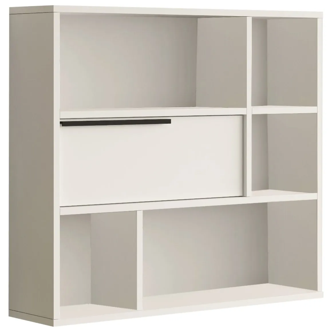 Mensola Bianco 5 Ripiani 90x22x81h cm, - Coeli
