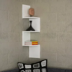 Mensola muro 25x25cm bianca - Rgveda