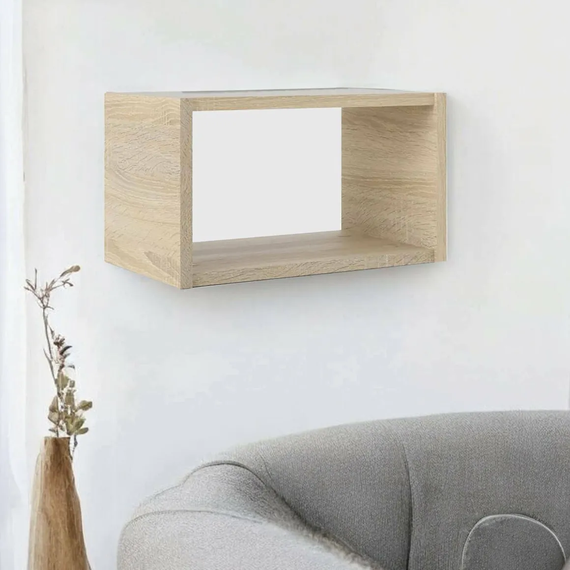 Mensola muro 25x43cm quercia - Wilfred