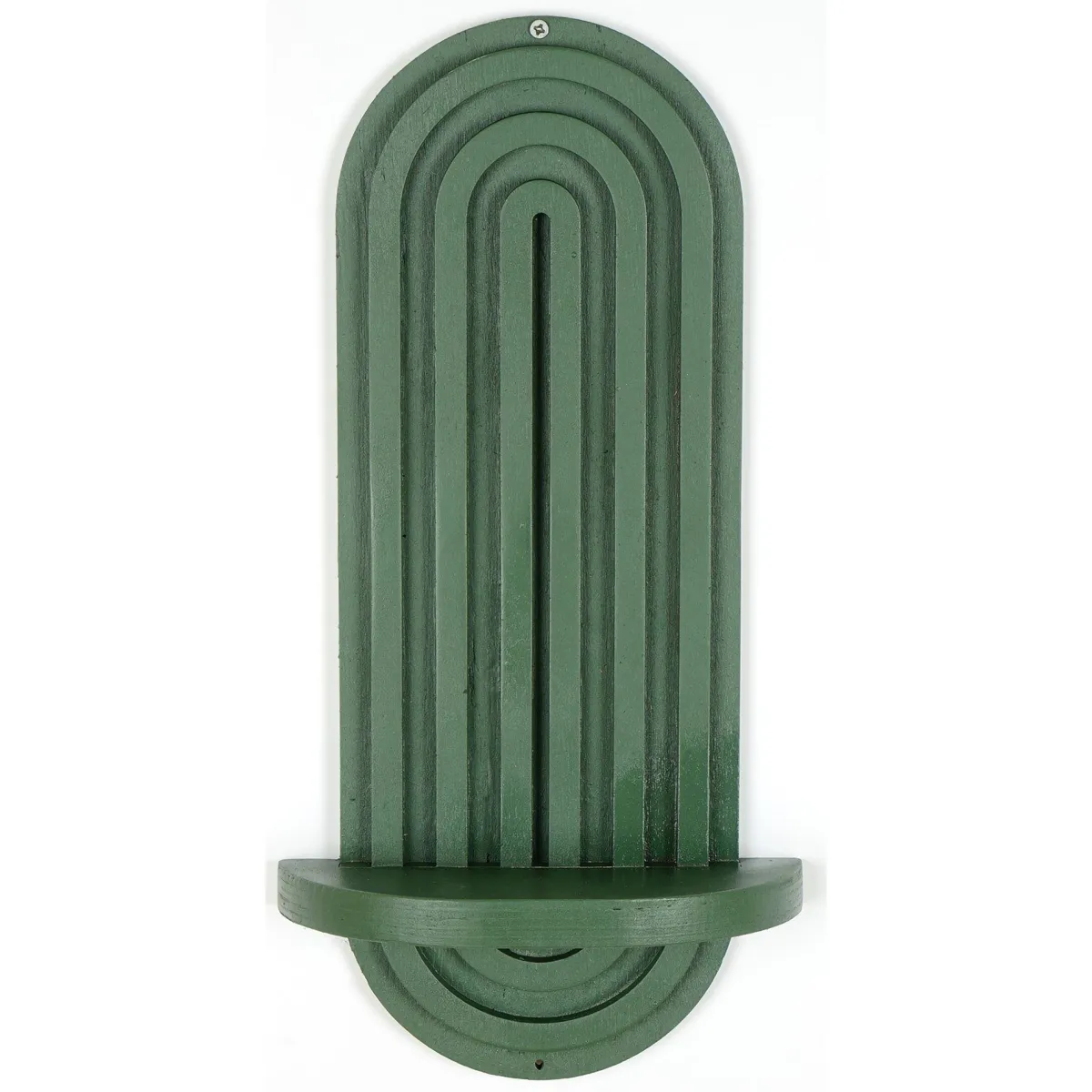 Mensole > Dmora Mensola un Ripiano 20x9x40h cm, - Pernumia Verde