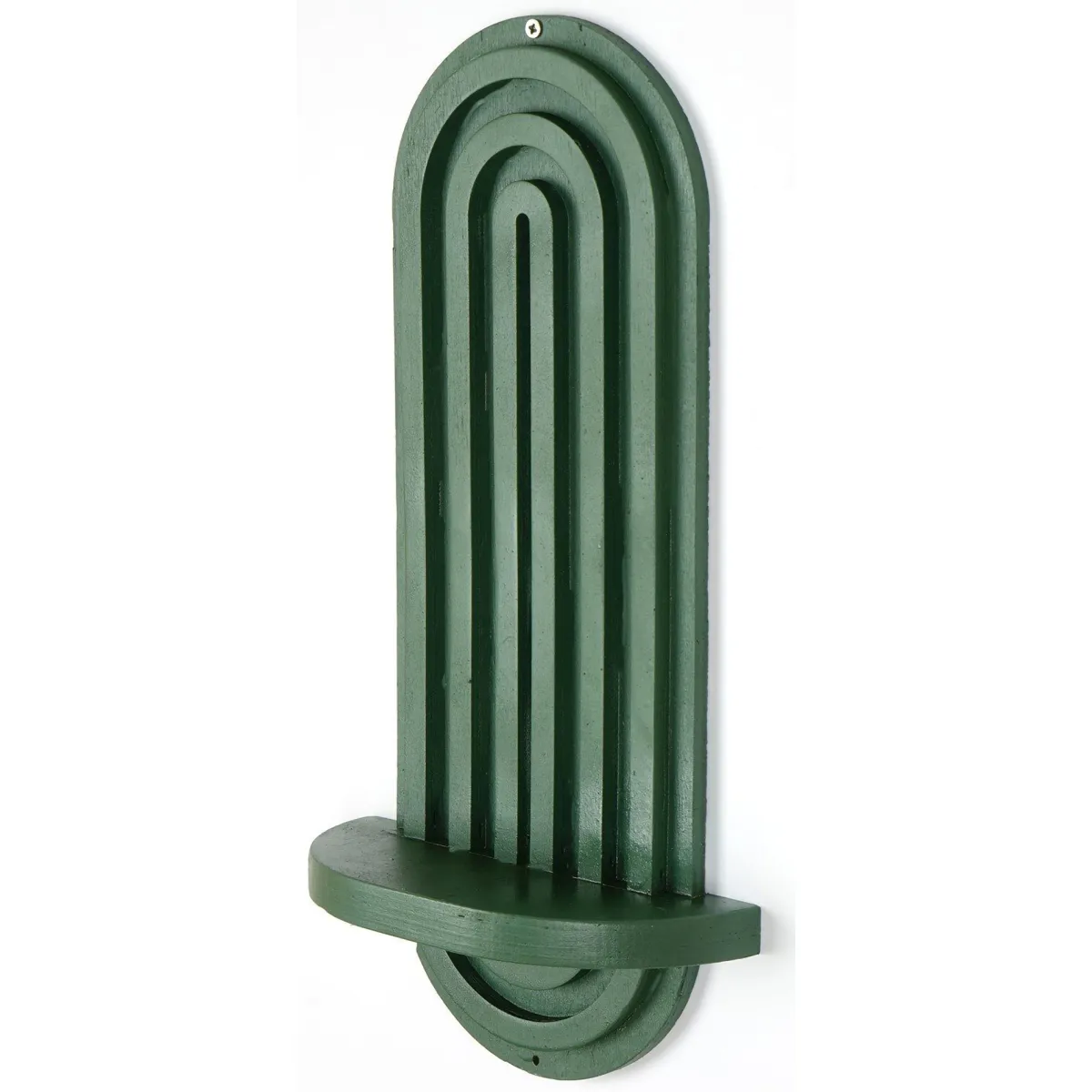 Mensole > Dmora Mensola un Ripiano 20x9x40h cm, - Pernumia Verde