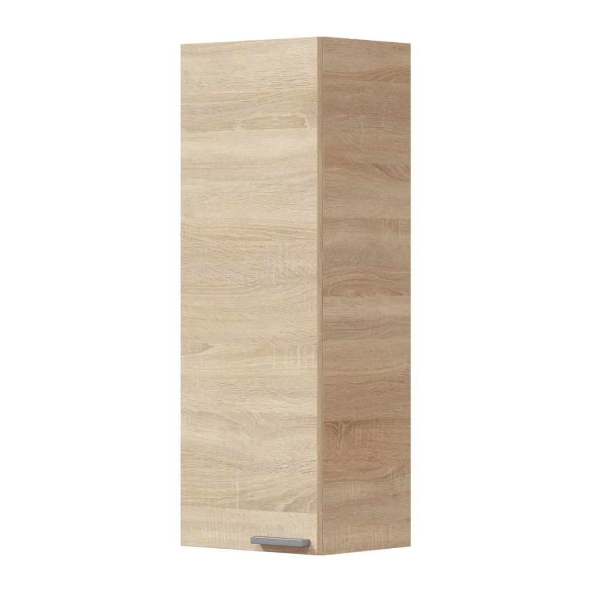 Bagno|Lavanderia > Dmora Mobile colonna bagno 30x85h cm rovere - Alcott Marrone Rovere