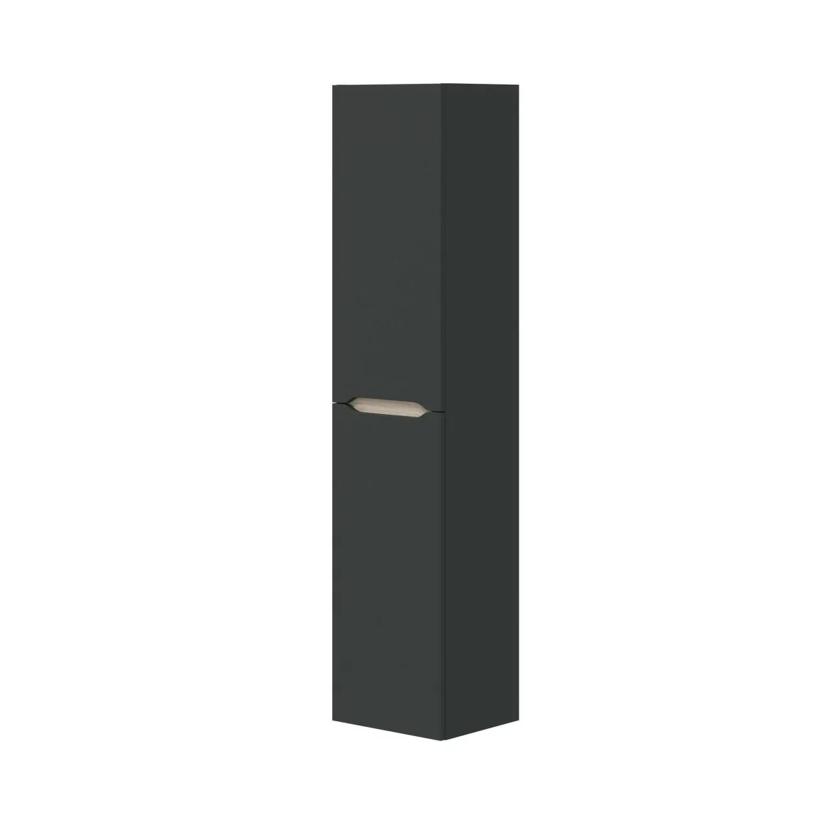Mobile Colonna Nero Antracite Marrone Rovere Modulabile Cassetti 31x26x135h cm, 2 Ripiani - Arissa