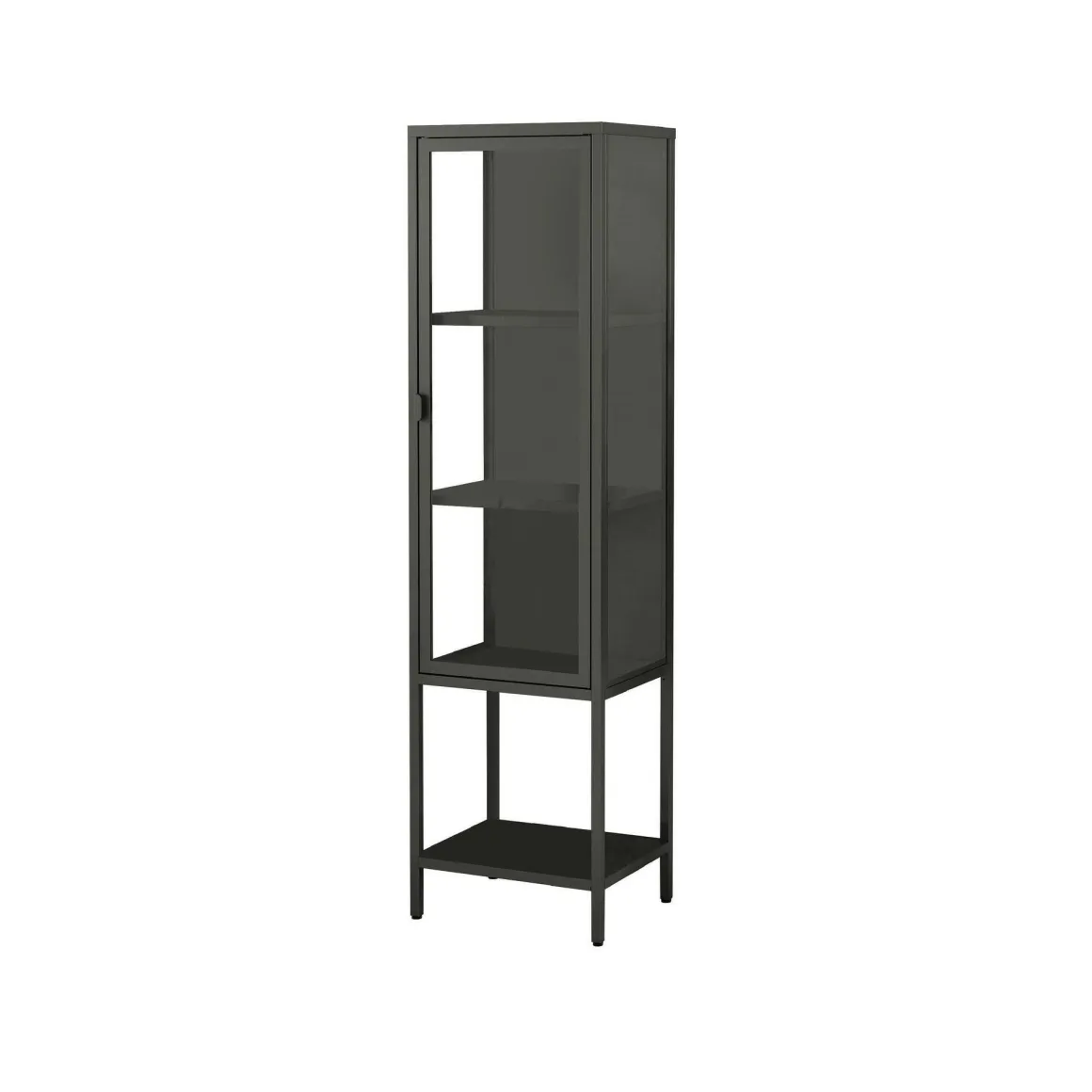 Mobile con vetrina 42x35x160h cm ardesia - Laces