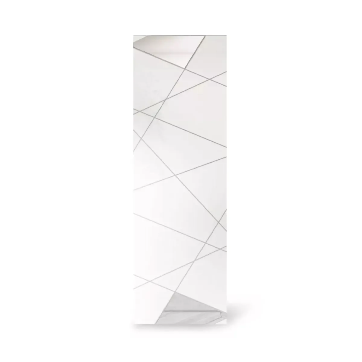 Mobili Da Ingresso > Dmora Mobile da Ingresso Bianco Lucido Bianco Appendiabiti 6 Paia 78x31x186.5h cm, 2 Ripiani - Medolla Bianco, Bianco Lucido