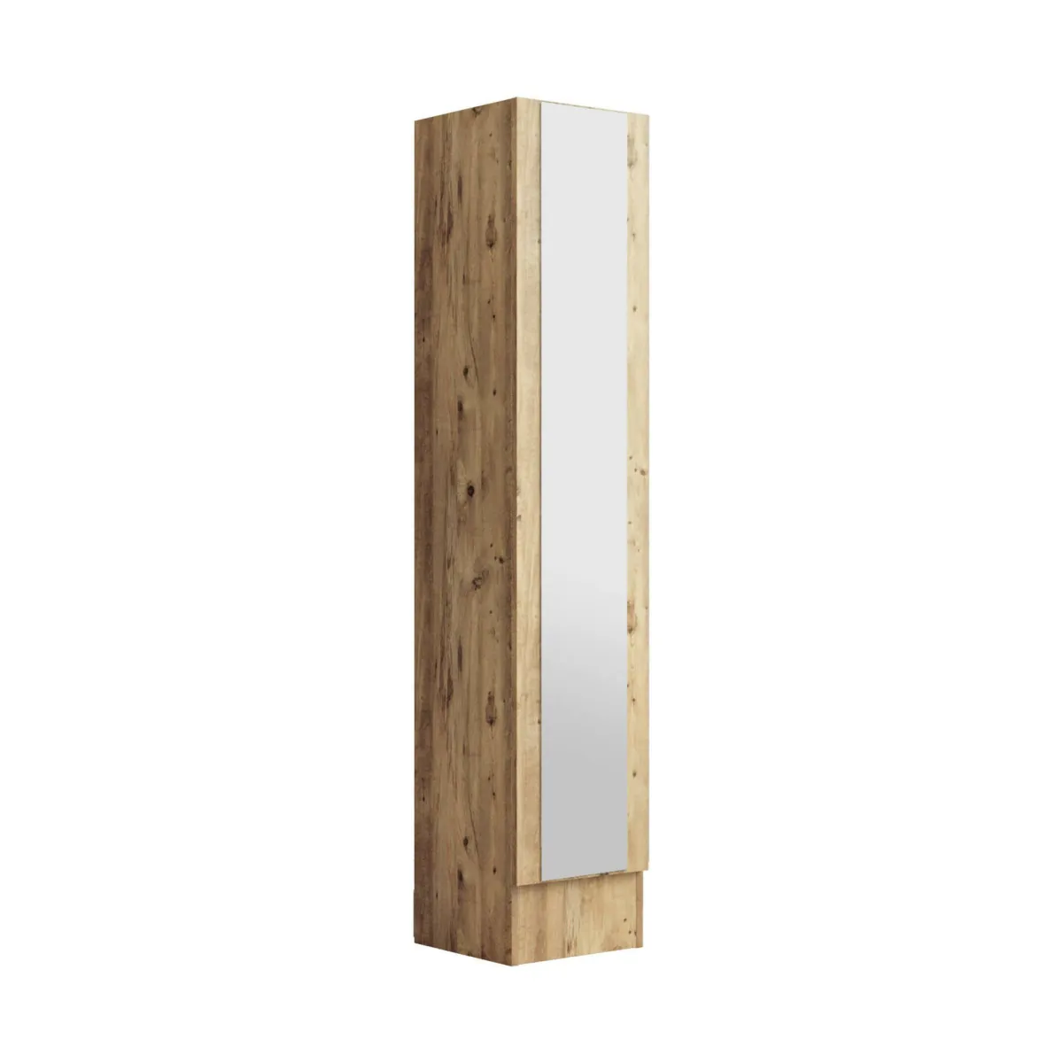 Mobili Da Ingresso > Dmora Mobile da ingresso colonna quercia 35x180h cm - Jacques Marrone Quercia