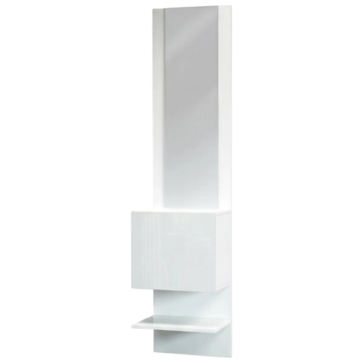 Mobili Da Ingresso|Ingresso > Dmora Mobile ingresso da parete 45x190h cm - Ivana Bianco