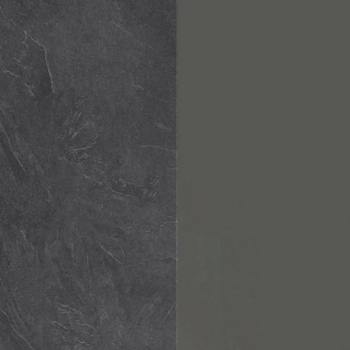 Cucina|Mobili Dispensa > Dmora Mobile portafrigo 2 ante 60x165h cm antracite e ardesia - Mesarthim Grigio Ardesia, Nero Antracite