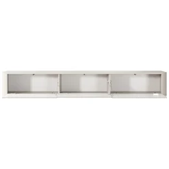 Mobili Porta Tv > Dmora Mobile Porta tv 3 Cassetti un Ripiano 200x34x28h cm, 3 Vani - Kahate Beige Cashmere