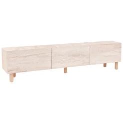 Mobile Porta tv Beige Marmo Antracite 3 Ante 3 Vani 180x31x42h cm, Apertura a Ribalta - Baluffi