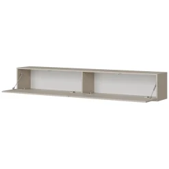 Mobile Porta tv Beige un Ripiano 2 Ante 200x32x32h cm, un Vano - Mocogno
