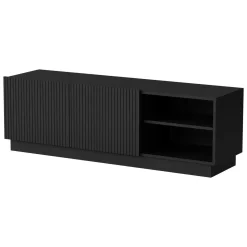 Mobile porta TV Finita, 150x40 h48 cm, Nero