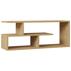 Mobili Porta Tv > Dmora Mobile Porta tv 2 Ripiani 4 Vani 100x30x40h cm, Peso Supportato 40 kg - Foglizzo Marrone Rovere