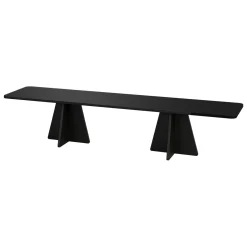 Mobili Porta Tv > Dmora Mobile Porta tv Peso Supportato 40 kg Installazione a Terra 180x42x40h cm, - Cairano Nero