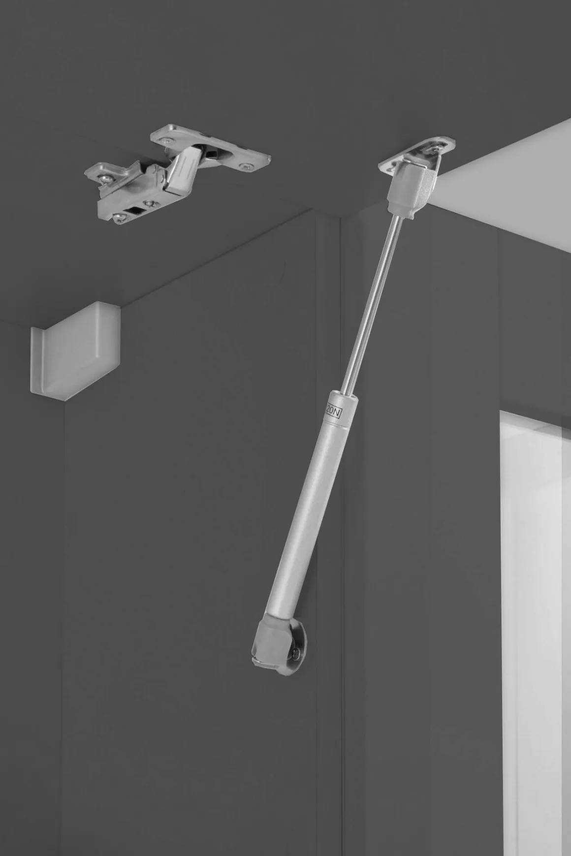 Mobile soggiorno classico 340cm antracite - Atta