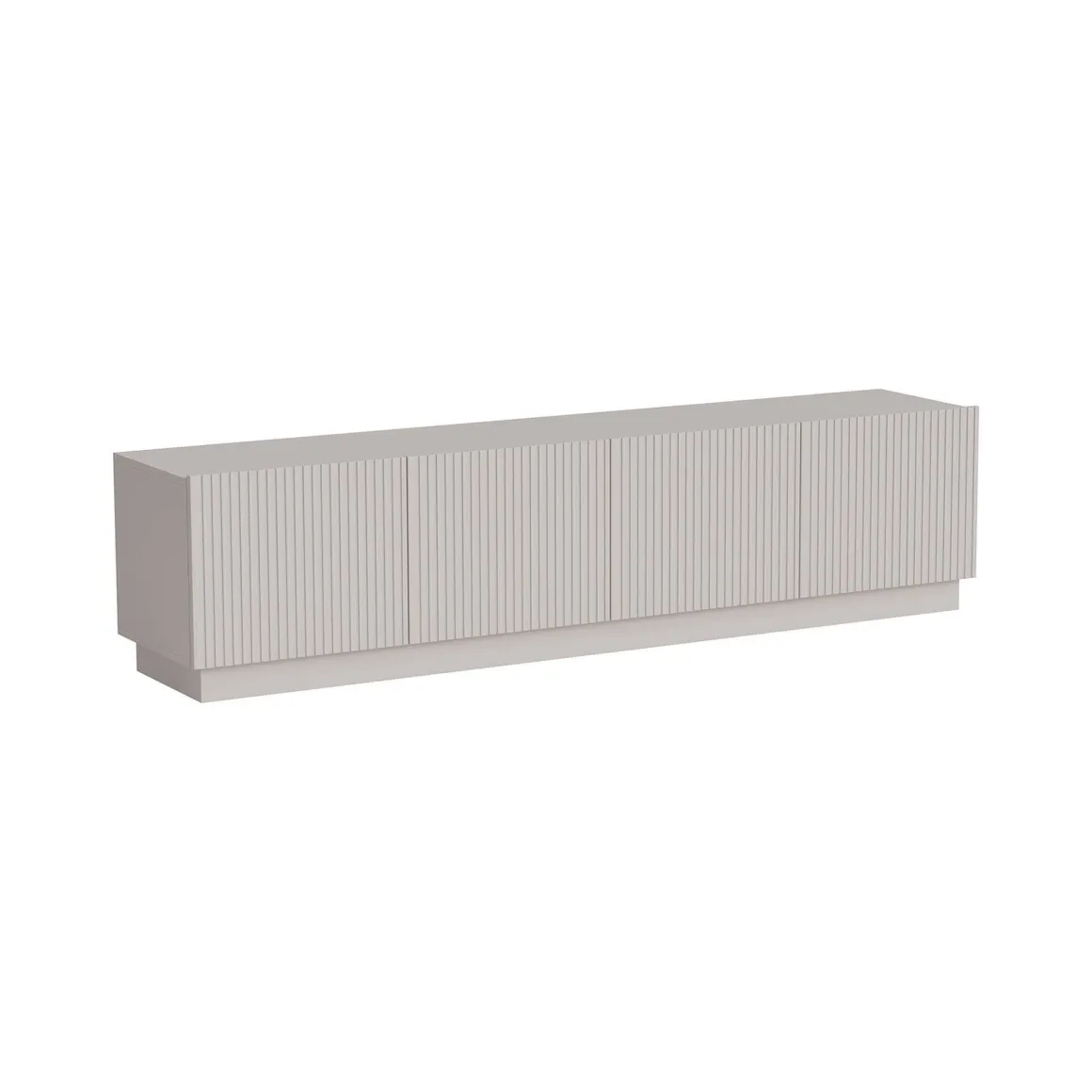 Mobile TV beige 200x40x48h cm 4 ante - Macherio