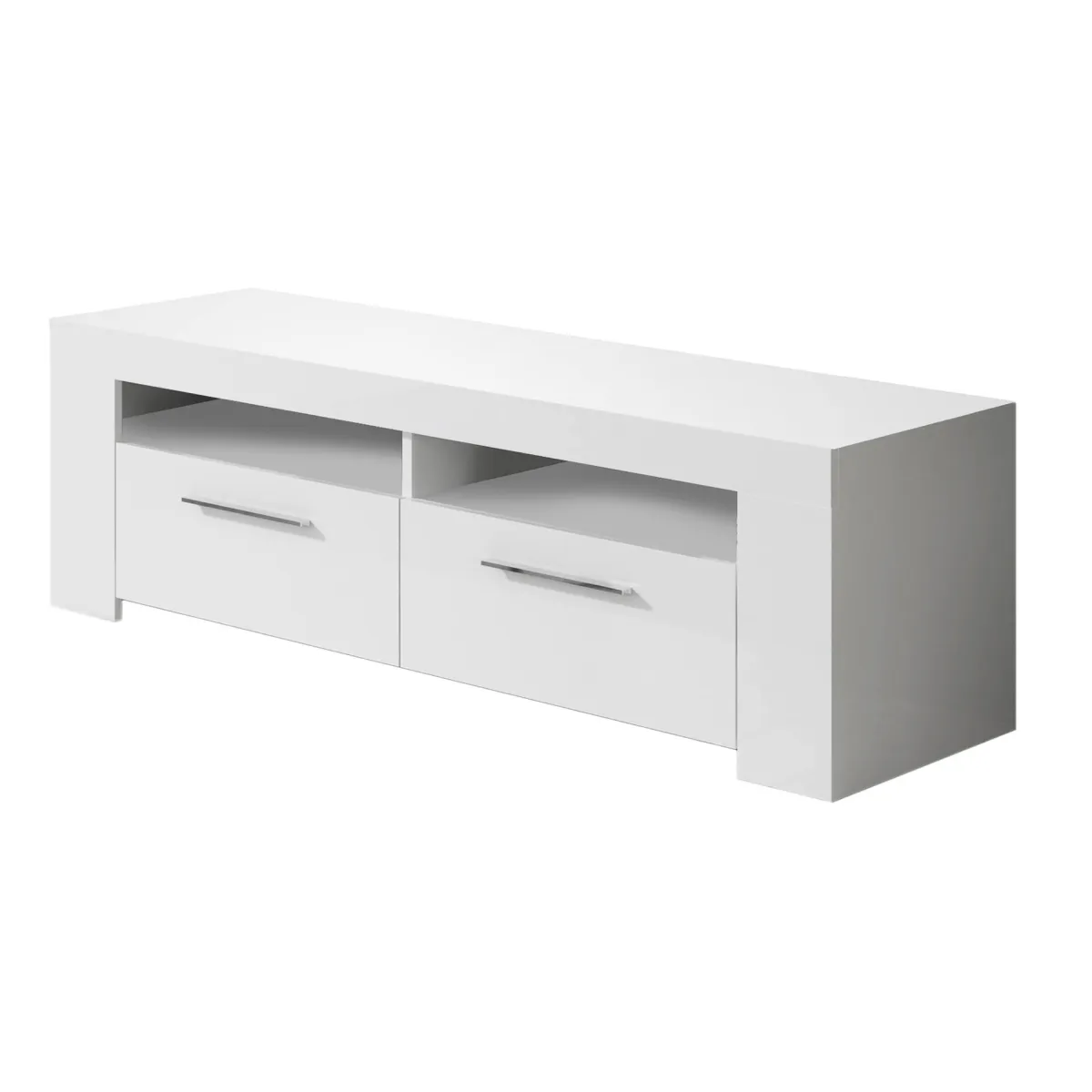 Salotto > Dmora Mobile TV 120x42x40h cm 2 ante - Sparaxis Bianco Lucido