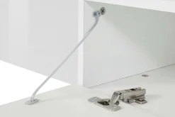 Salotto > Dmora Mobile TV 160x40x35h cm 3 ante - Edoarda Bianco