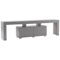 Mobili Porta Tv > Dmora Mobile TV 180x31x50h cm 2 ante - Andarna Grigio
