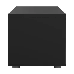 Mobili Porta Tv > Dmora Mobile TV 177x39x38h cm 2 ante e 1 cassetto - Giaele Nero