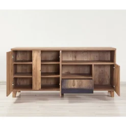 Mobile TV quercia 160x45x76h cm 3 ante e 1 cassetto - Bucarest