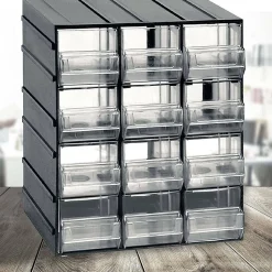 Organiser antracite con cassetti 19x23h cm - Atanasia