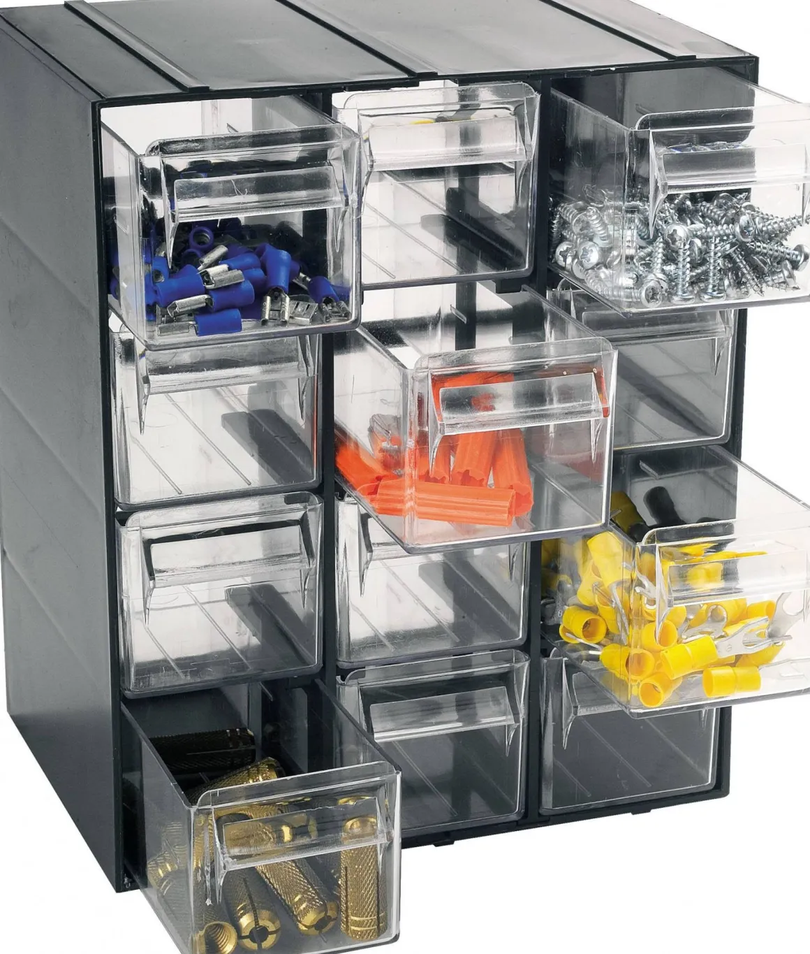 Organiser antracite con cassetti 19x23h cm - Atanasia