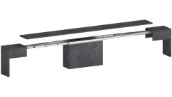 Panca allungabile ardesia 290x25x45h cm - Quedan