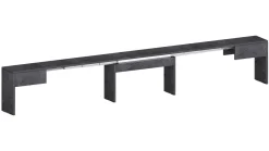 Panca allungabile ardesia 290x25x45h cm - Quedan