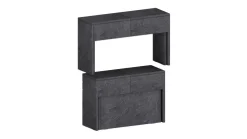 Panca allungabile ardesia 290x25x45h cm - Quedan