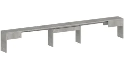 Panca allungabile cemento 290x25x45h cm - Quedan