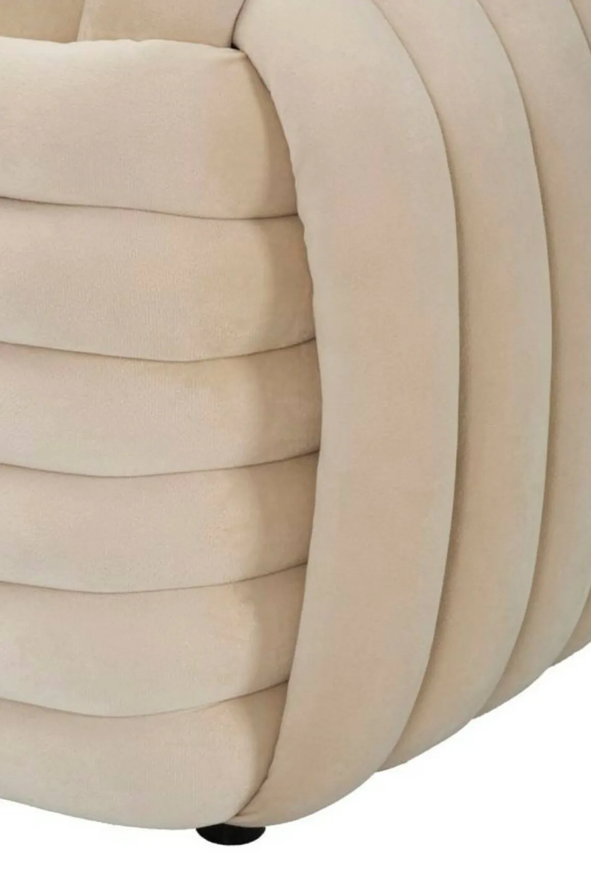Panca design crema 90x45x45h cm - Calcea
