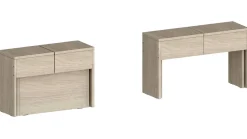 Panca estensibile olmo 290x25x45h cm - Quedan