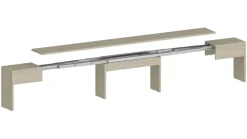 Panca estensibile olmo 290x25x45h cm - Quedan