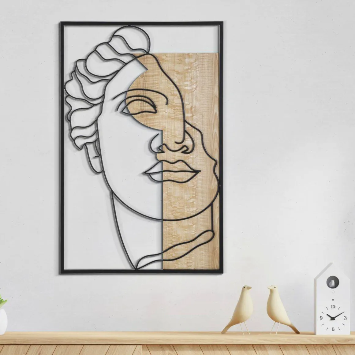 Pannello decorativo Festa, 50x2 h80 cm, Multicolore