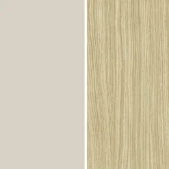 Parete Attrezzata Beige Modulabile 10 Ripiani 280x45x120.5h cm, Apertura a Ribalta, Battente - Lazzate