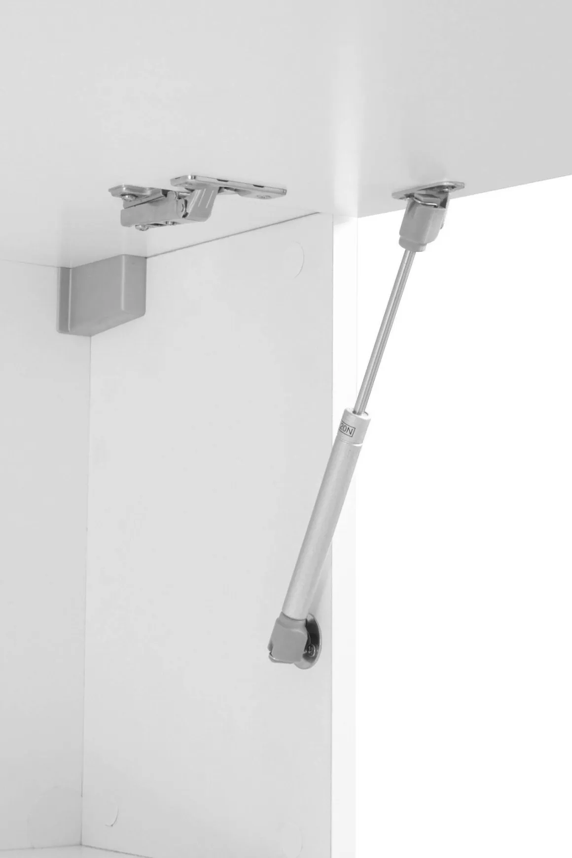 Parete Attrezzata Bianco 20 Ripiani Modulabile 320x30x180h cm, 19 Vani - Bellino