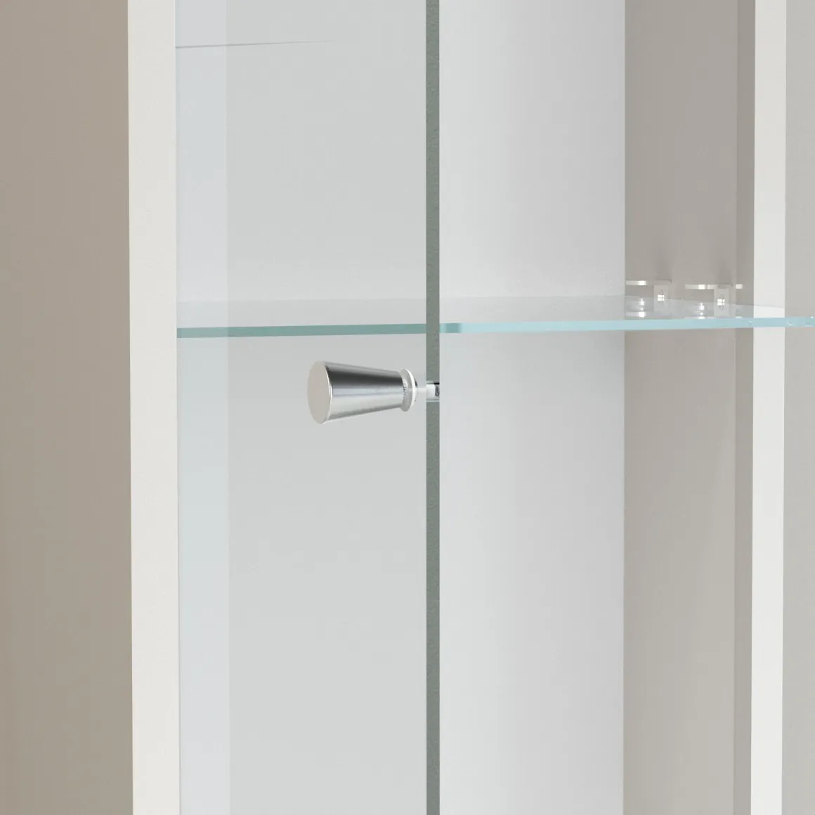 Parete Attrezzata Marrone Acero Beige Cashmere 8 Ripiani 5 Ante 245x40x191.2h cm, Apertura Battente - Galatina